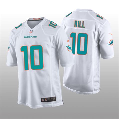 Miami Dolphins Tyreek Hill White Jersey Game – Youth – KatinatSports Store