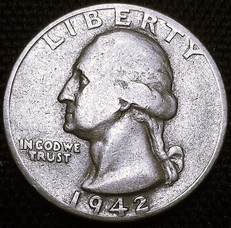 1942-P Silver Quarter - For Sale, Buy Now Online - Item #861753