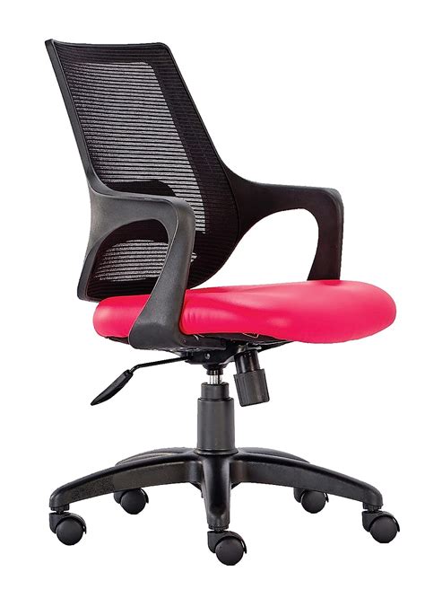 Amazon Brand - Umi Mid Back Mesh Office Chair Ergonomic Swivel Black ...
