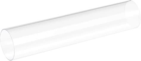 sourcing map Acrylic Pipe Rigid Round Tube Clear India | Ubuy