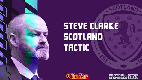 FM23 Steve Clarke 3-4-2-1 Tactic with Scotland National Team | Euro ...