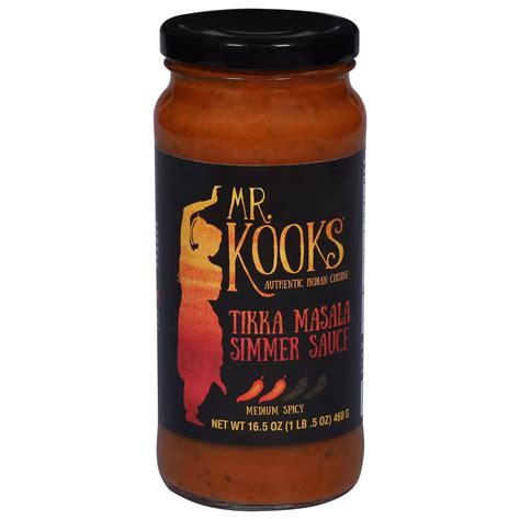 Mr. Kooks Tikka Masala Simmer Sauce - Shop Cooking sauces at H-E-B