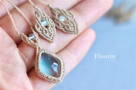 [Fluorite] pendant -Flow- | Maktub Jewelry