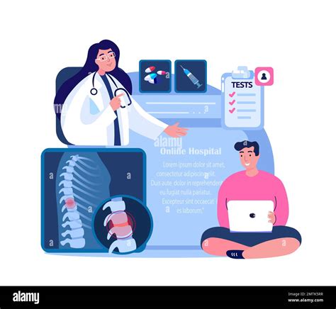 Online Vertebrologist Orthopedics Doctor Consultate Patient.Pain in Back Spine and Slipped Disk ...