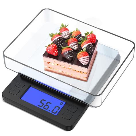 Amazon.com: Food Kitchen Scale, Food Scales Digital Weight Grams and Oz ...
