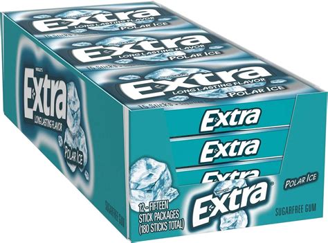 Amazon.com : Extra Sweet Watermelon Sugar-Free Gum (15 Count, 12 Pack ...