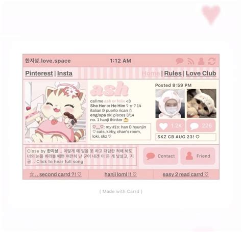 Cute Carrd Templates Free These Templates Don't Require A Paid Account ...