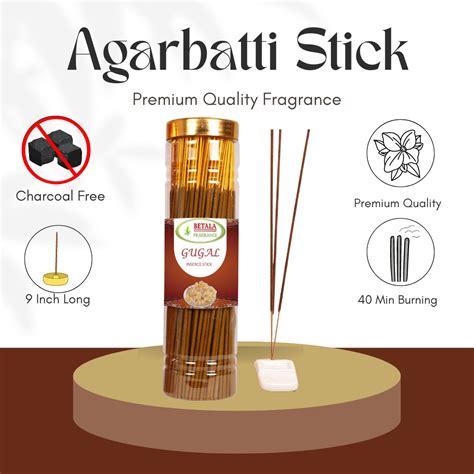 Betala Fragrance Non-Charcoal Guggal Flavour Incense Stick | Buy Dhoop ...