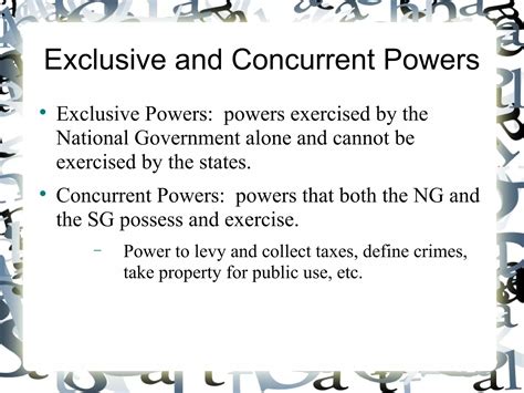 Federalism the division of power | PPT