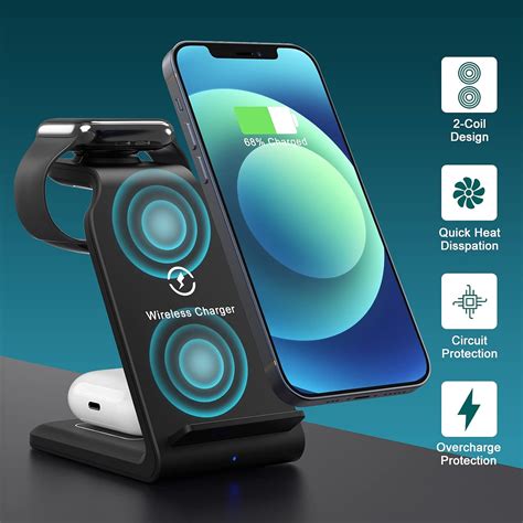 Buy Charging Station for iPhone Multiple Devices Apple - 3 in 1 Apple ...