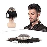 Artello® MONOFILAMENT Smart Hair Patch for Men, Soft Hair Wig in 100% ...
