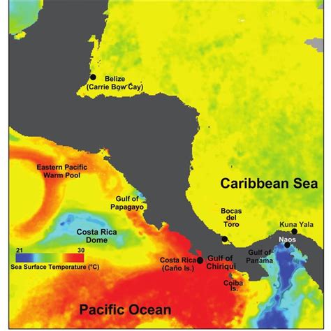 Formation of the Isthmus of Panama during the last 20 million years (Ma ...
