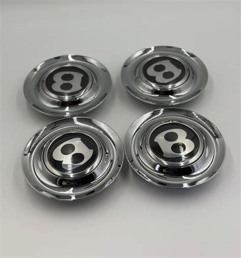 Chrome Bentley Floating Wheel Center Caps, Durable Wheel Center Caps ...