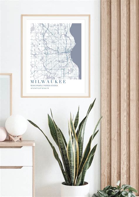 Printable Map of Milwaukee, Detailed Map of Milwaukee, Map of Milwaukee ...