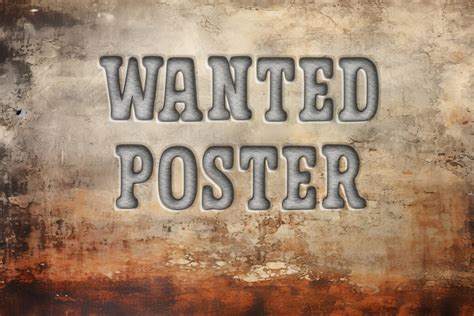 Wanted Poster Font by Heidi Vargas-Smith · Creative Fabrica