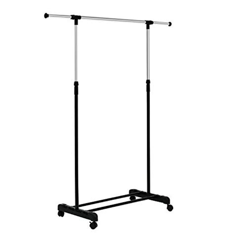 Buy Peach Tree Clothing Garment Racks Heavy Duty Sing Rail Adjustable ...