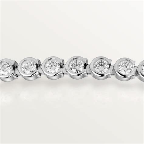 Lignes Essentielles bracelet, brilliant-cut diamonds