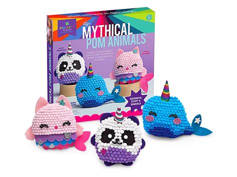 Mythical Pom Animals Craft Kit at Lakeshore Learning