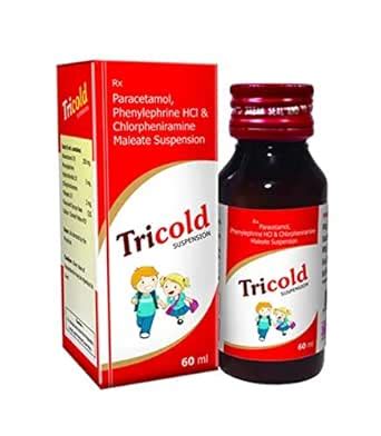 Tricold - Bottle of 60ml Syrup : Amazon.in: Health & Personal Care