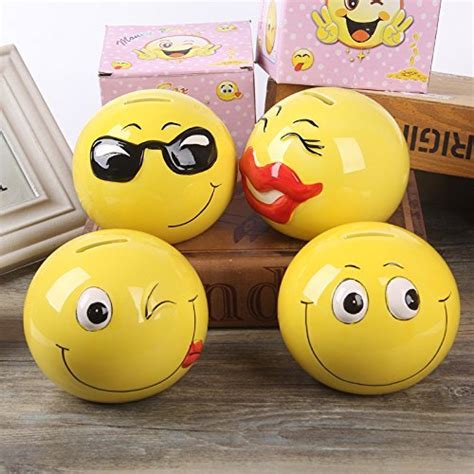 Buy Party Land Emoji Smiley Money Bank / Piggy Bank / Coin Box - Smiley ...
