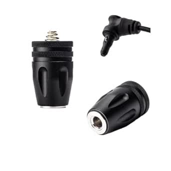 Remote Cable Port Tailcap for Crane-Style Plugs, Black Finish (Surefire ...
