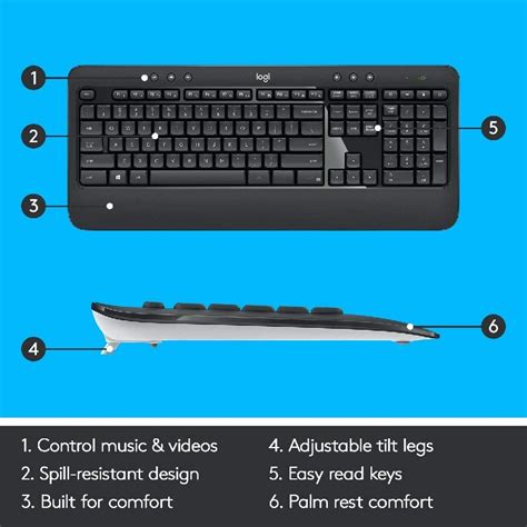 Image result for How to Set Logitech 540 Keyboard