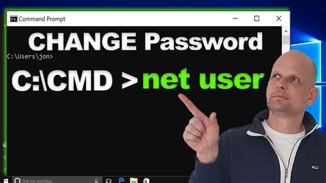 Image result for Change Password Net User Command