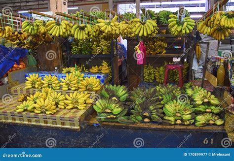 A Local Fruit Market in Sandakan , Borneo , Malaysia Stock Image ...
