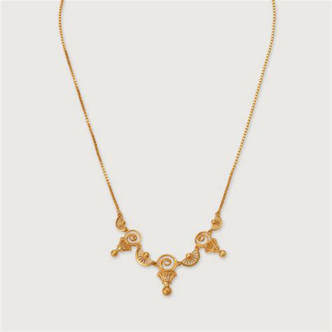 Mystical Warli Charms 22KT Gold Necklace