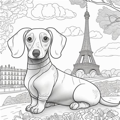 Dachshund Dog Coloring Pages [2025]