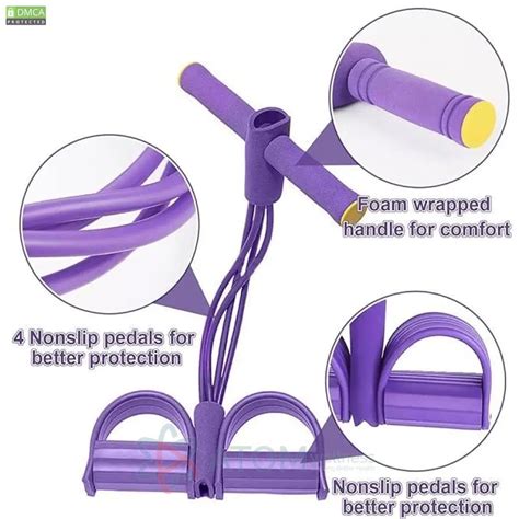 Yoga Pedal Puller Resistance Band Fitness Equipment – Cart.atomwellness