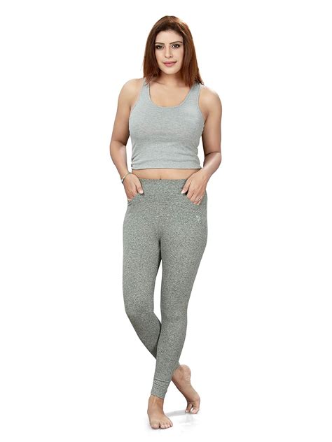 Buy prova Women Grey Pants (Jegging Style) Stretchable at Amazon.in