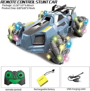 HOMOZE 360-degree Rotation RC Stunt Car, simultaneous Control, Multi ...