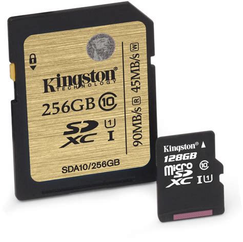 Kingston Launches Class 10 128GB microSD and 256GB SD Cards – Techgage