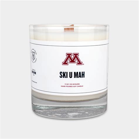 University of Minnesota "Ski U Mah" Candle – Heritage Gear