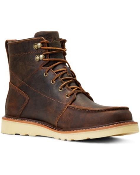 Men's Brown Leather Boots