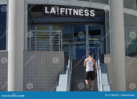 LA Fitness Gym Location in Hollywood Editorial Photo - Image of modern ...