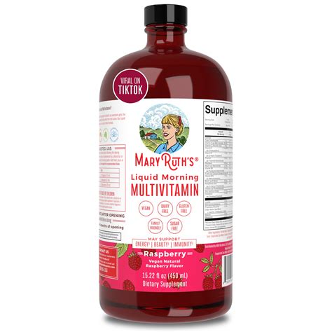 Liquid Vitamins for Kids and Adults | Liquid Morning Multivitamin ...
