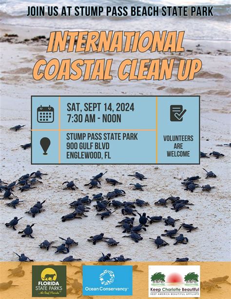 2024 International Coastal Cleanup @ Stump Pass State Park, Stump Pass ...