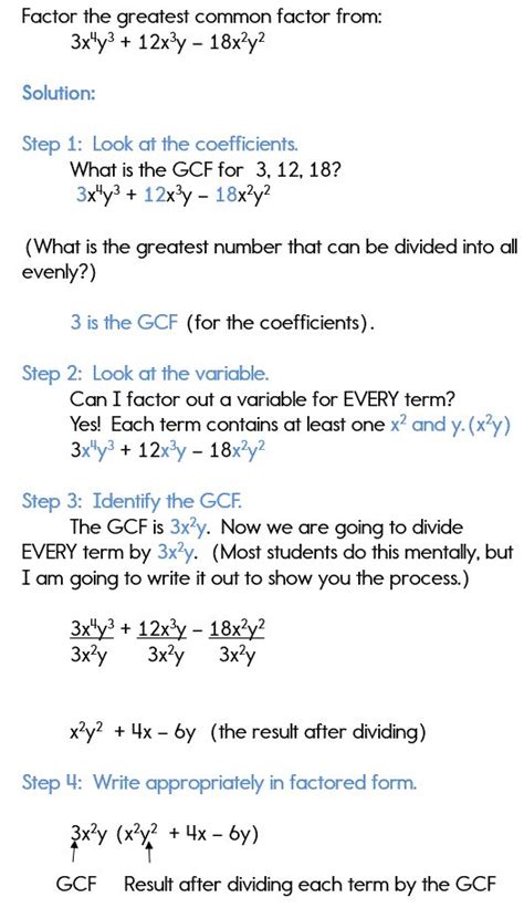 Factoring Using GCF Solver 的图像结果