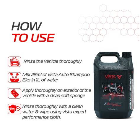 High Conc Shampoo 5L with Extra Cleaning Power - pH Balance Formula, F