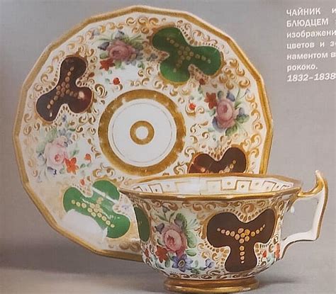 Флоральные мотивы в фарфоре завода Батенина, из собрания Кусково ...