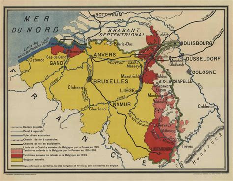Plans of Belgian expansion post WWI. : r/belgium