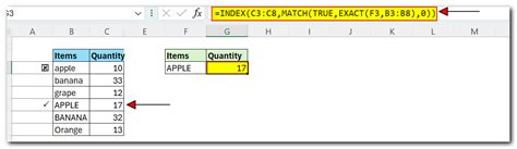 Image result for Index MATCH Function