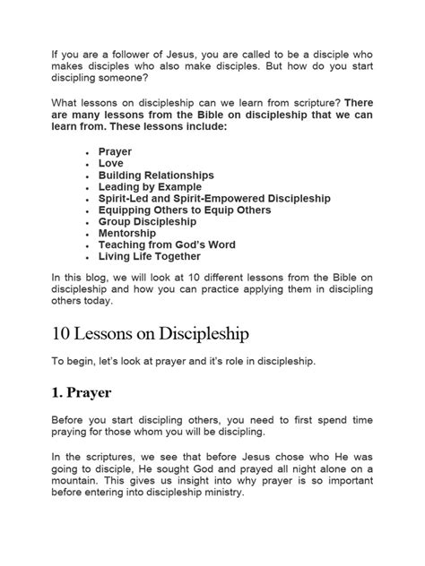 Image result for Discipleship Example