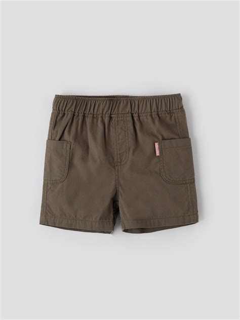 Popees Comfortable Double Pocket Cotton Fabric Shorts (3–36 months) fo ...