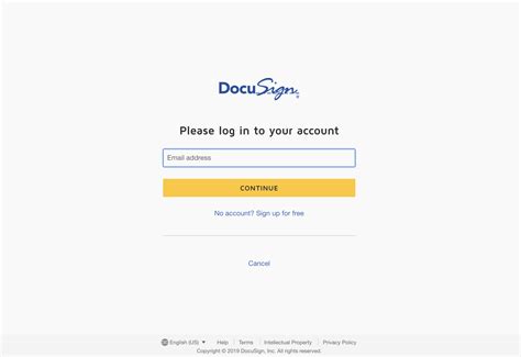 Docu Sign Login