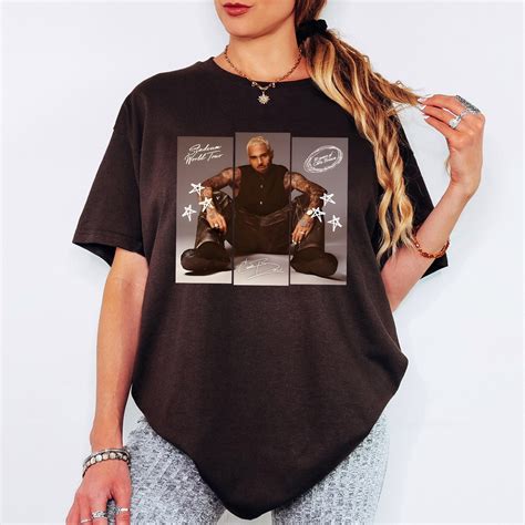Chris Brown 2025 Breezy Bowl XX Tour Shirt, Vintage Concert T-Shirt ...