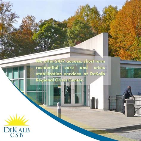 The DeKalb Regional Crisis Center has both the highest bed capacity and ...