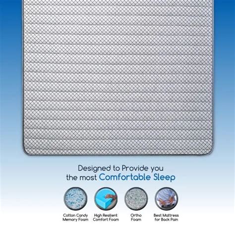 Buy Orthopedic Mattress with Memory Foam in India - Durfi – Durfi ...